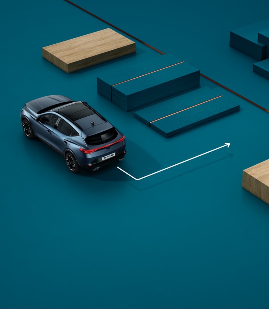 remote%20access%20of%20the%20cupra%20leon%20five%20doors%20ehybrid%20Compact%20Sports%20Car%20Interior%20view